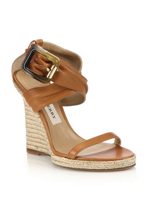 burberry espadrilles wedges|burberry espadrille flats.